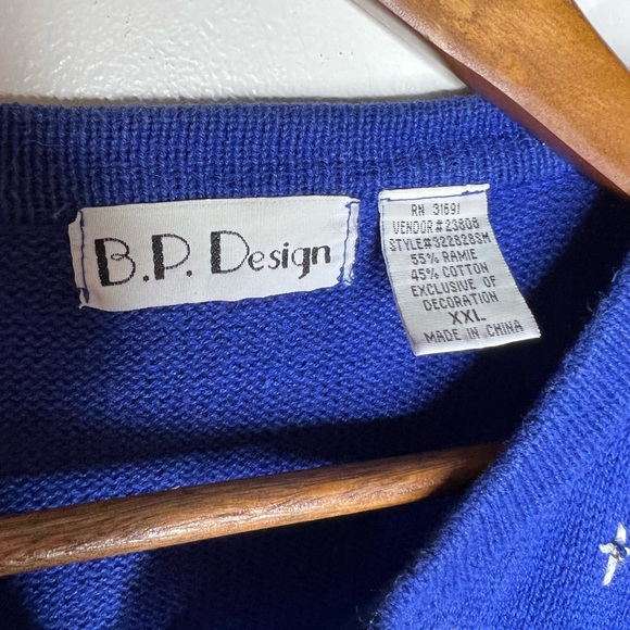 Vintage Ugly Christmas Sweater Full Zip Snowmen Feathers Cowboy Beaded Snow XXL - Picture 11 of 14